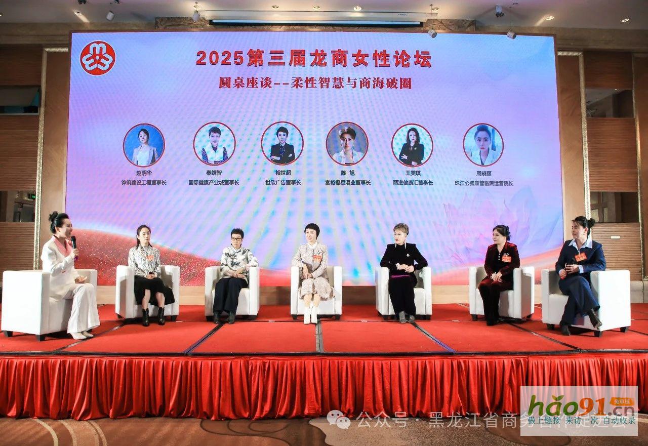 黑龙江省商贸行业妇女联合会第二届妇女代表大会、第三届龙商女性圆