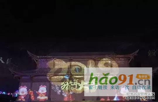 直击首场佛文化主题4D光影秀千年前白雀禅寺复活惊艳网友