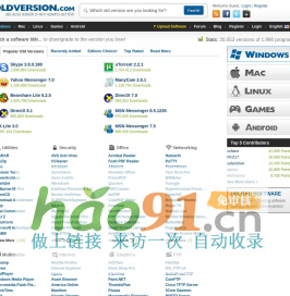 Old versions of Windows, Mac and Linux Software, Apps & Abandonware Games - Download at OldVersion.com