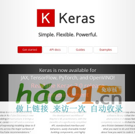 Keras: Deep Learning for humans